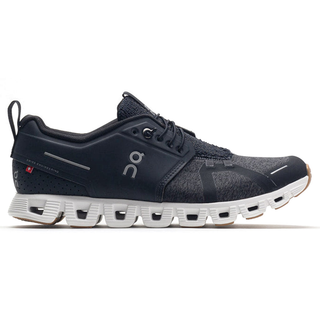 On Running Cloud 5 Terry Textile Men's Low-Top Trainers#color_black almond