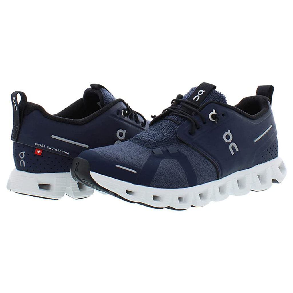 On Running Cloud 5 Terry Textile Men's Low-Top Trainers#color_ink navy