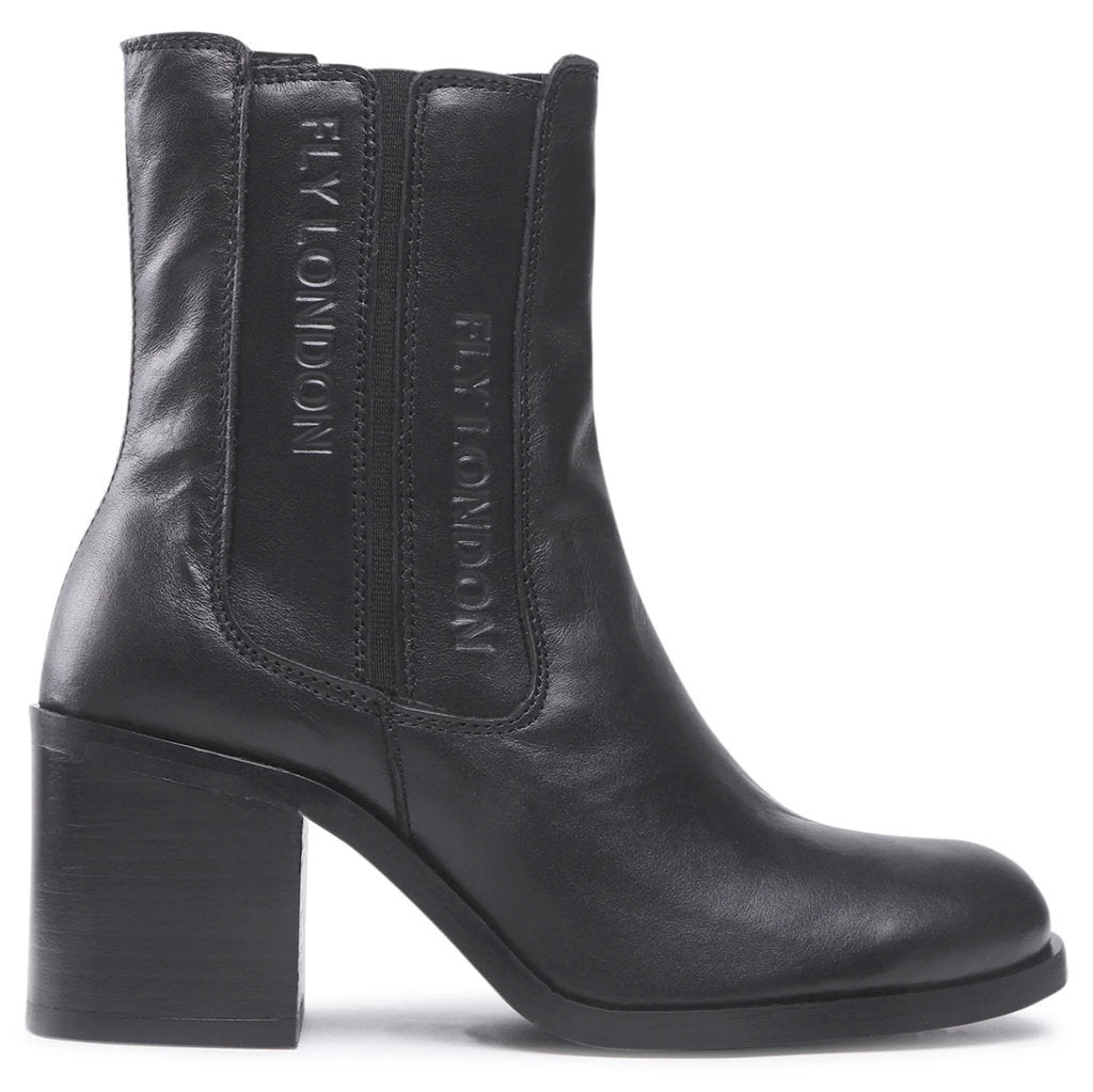 Fly London AMEL913FLY Leather Womens Boots#color_black