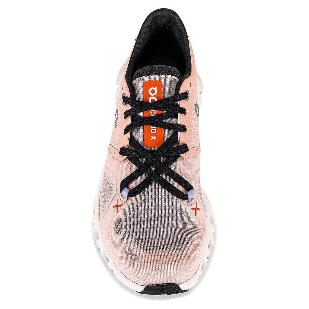 On Running Cloud X 3 Textile Women's Low-Top Trainers#color_rose sand