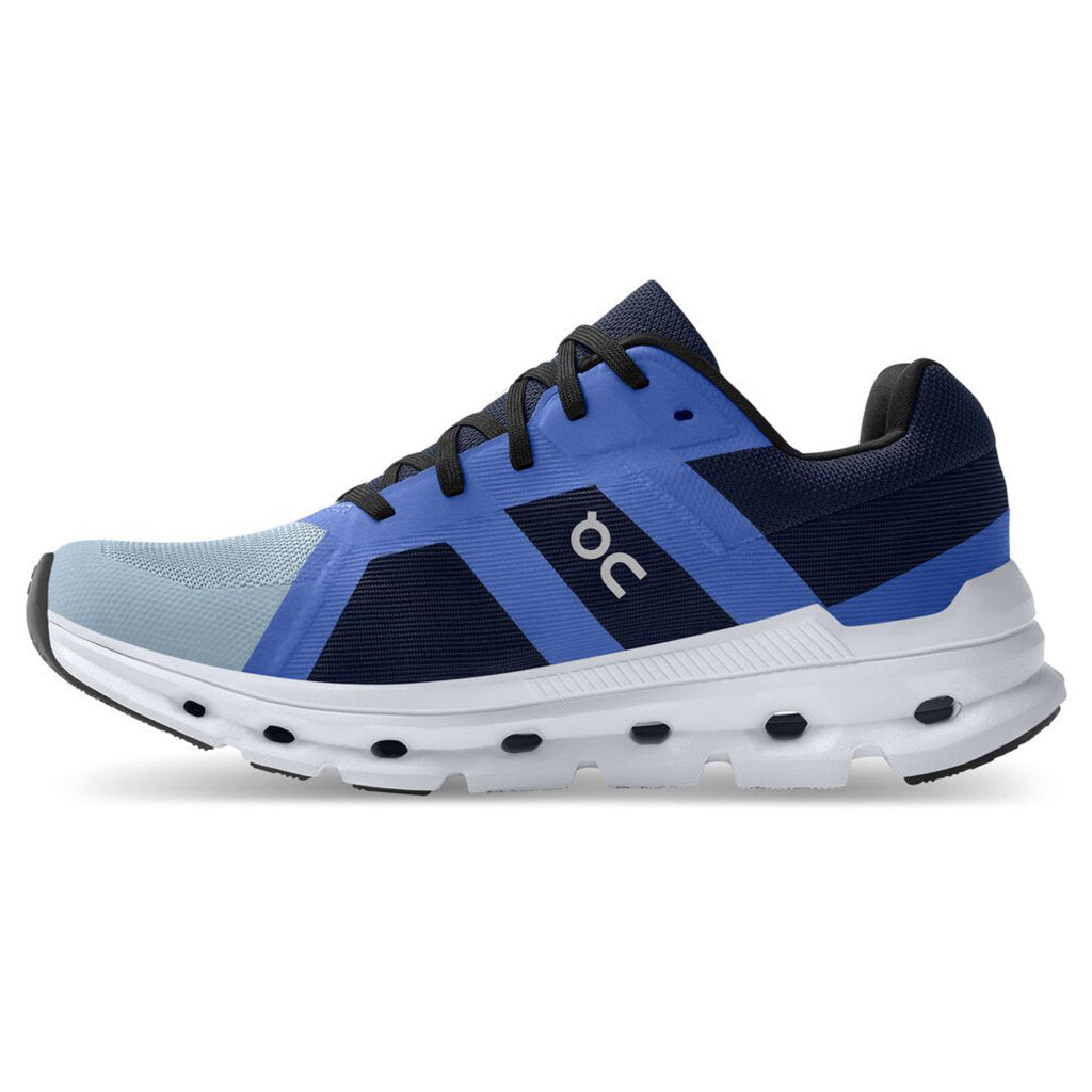 On Running Cloudrunner Textile Men's Low-Top Trainers#color_metal midnight