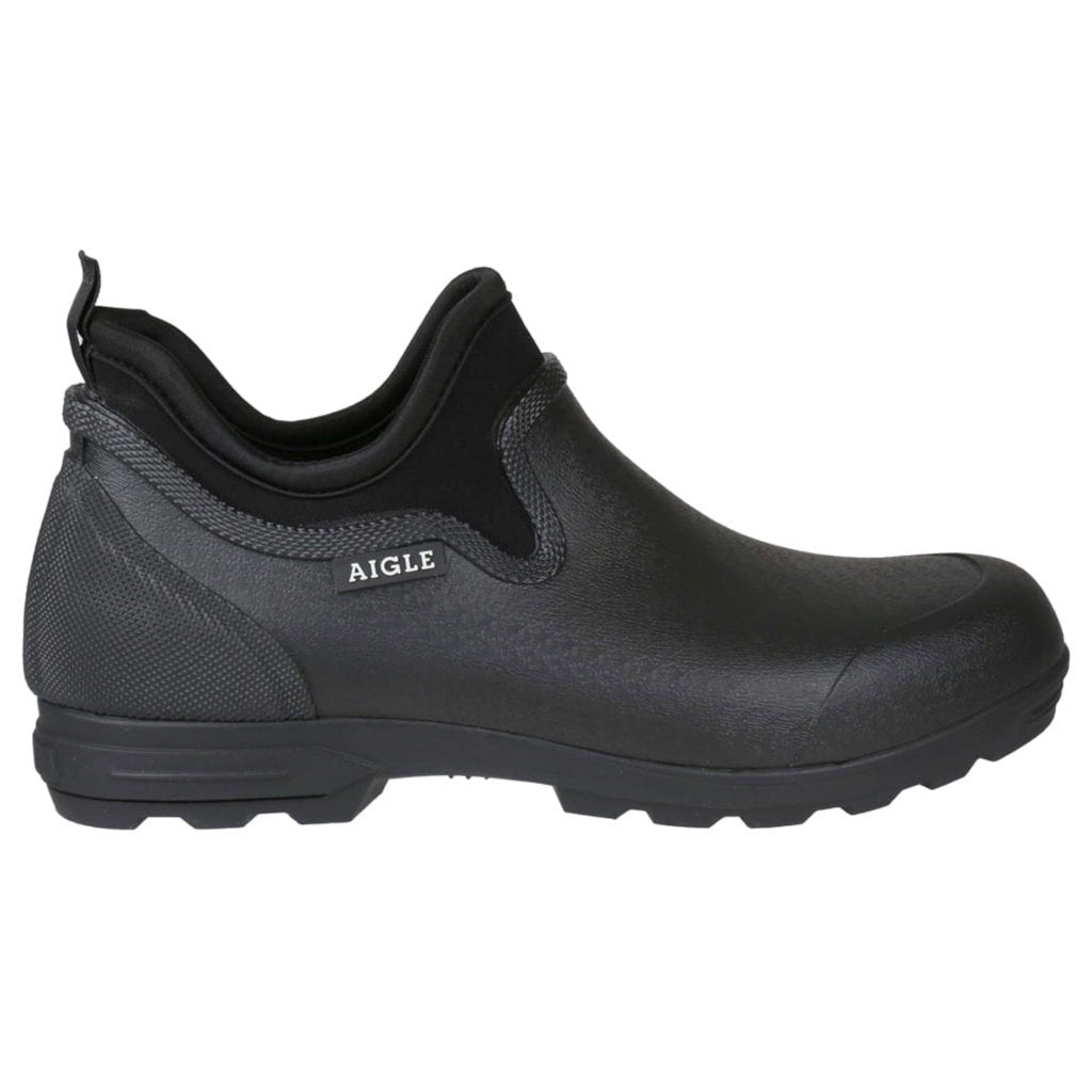 Aigle Lessfor Plus M Rubber Women's Rain Boots#color_noir