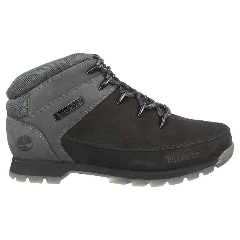 Timberland Euro Sprint Mid Hiker Nubuck Mens Boots#color_black