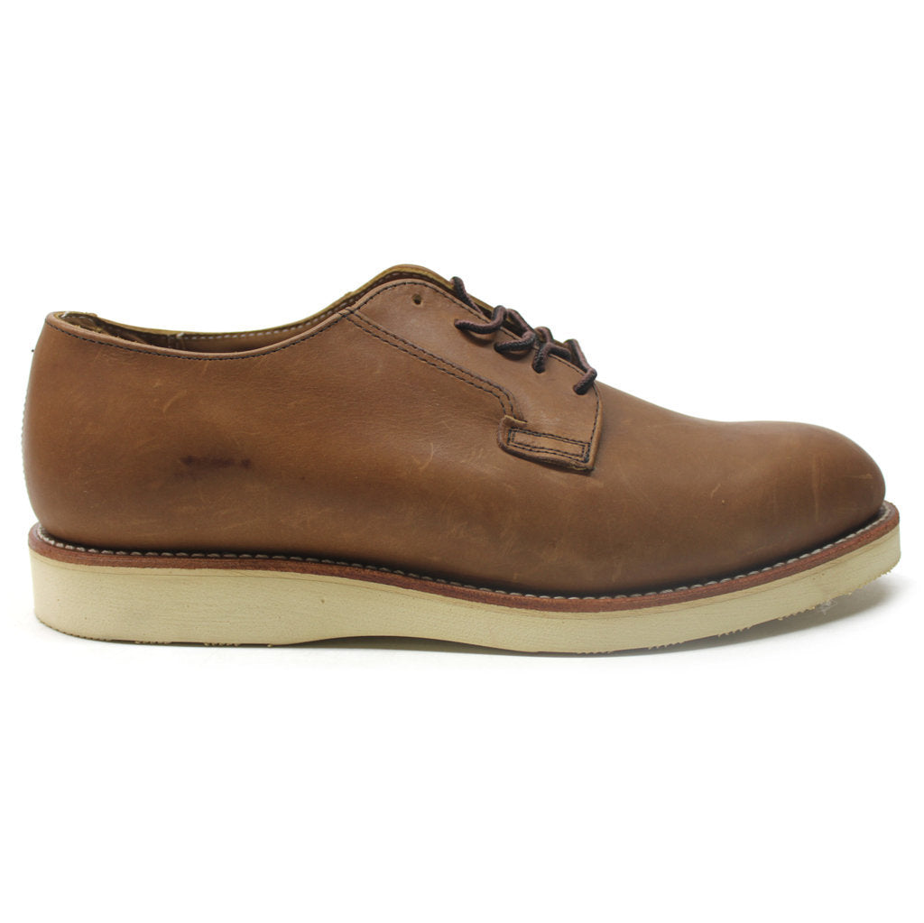 Red Wing Postman Oxford 3101 Full Grain Leather Men's Formal Shoes#color_amber