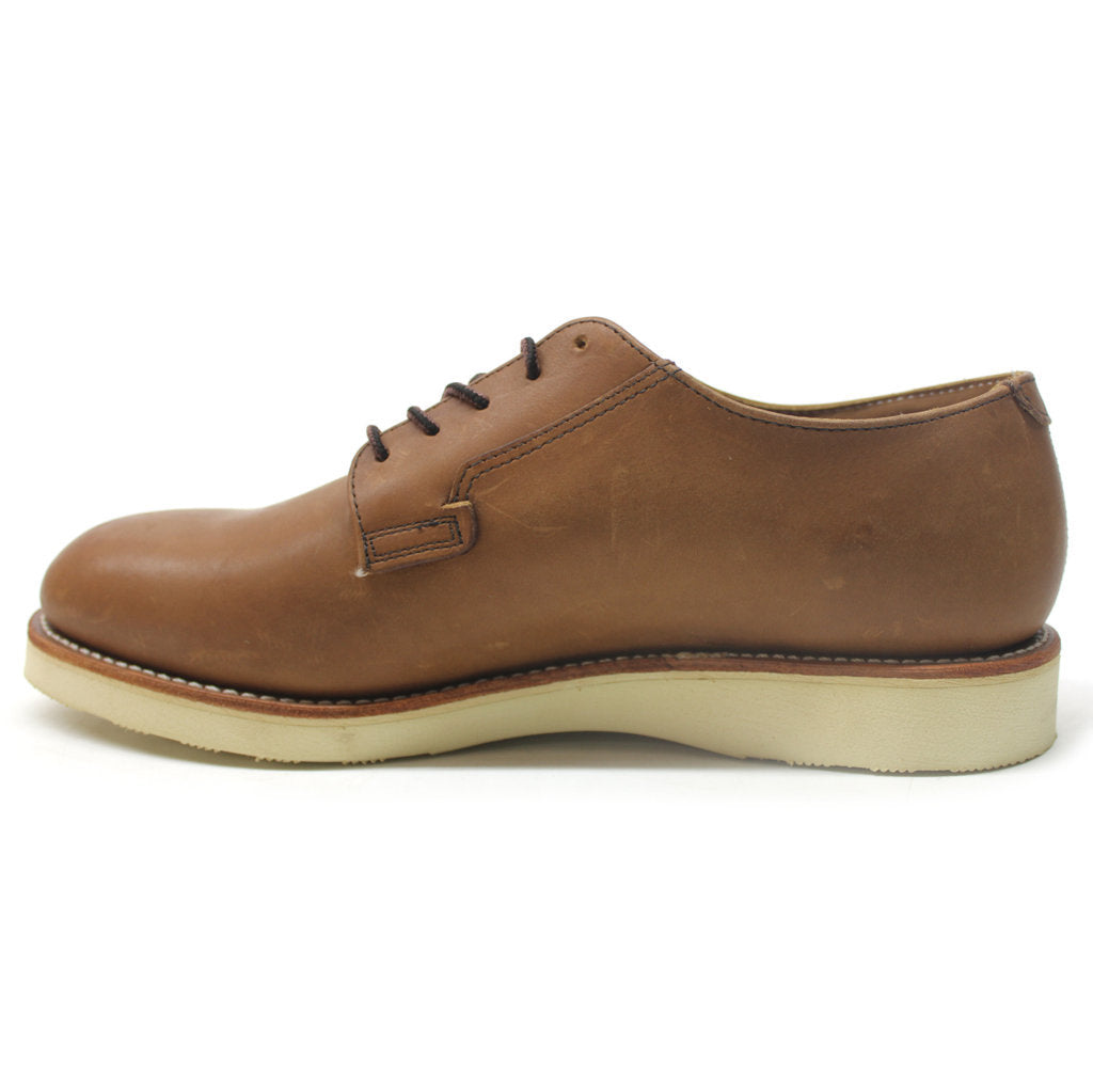 Red Wing Postman Oxford 3101 Full Grain Leather Men's Formal Shoes#color_amber