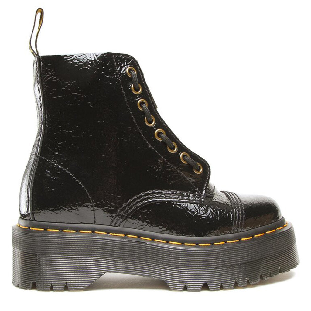 Dr. Martens Sinclair Patent Leather Womens Boots#color_black