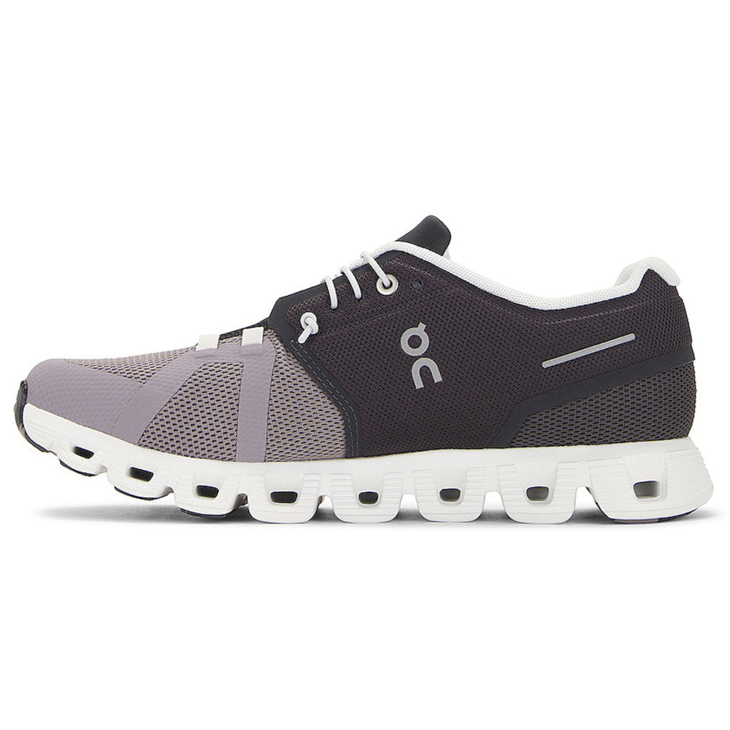 On Running Cloud 5 Fuse Textile Men's Low-Top Trainers#color_eclipse zinc