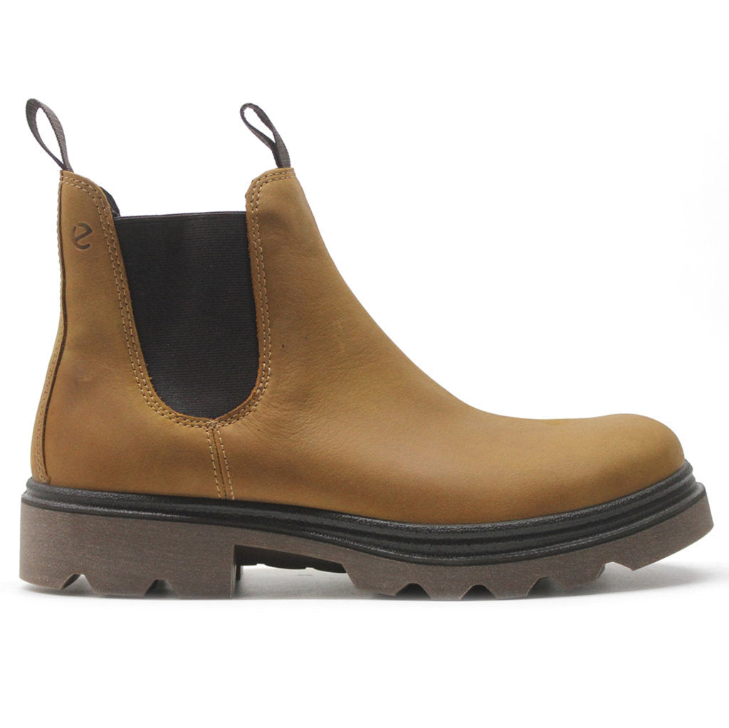 Ecco Grainer Oiled Nubuck Mens Boots#color_amber