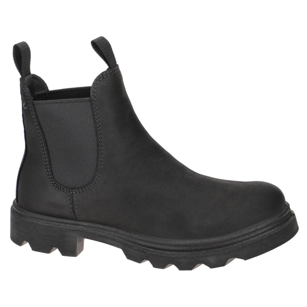 Ecco Grainer Oiled Nubuck Womens Boots#color_black