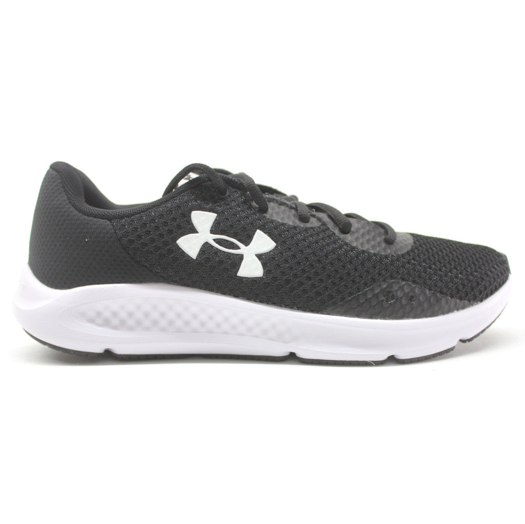 Under Armour Charged Pursuit 3 Textile Women's Low-Top Trainers#color_black white