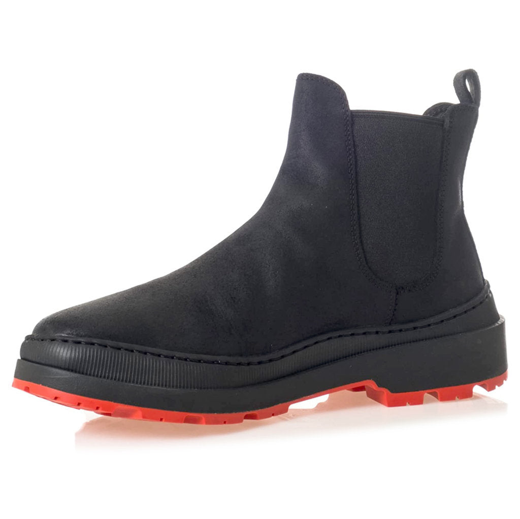 Camper Brutus Trek Nubuck Leather Men's Chelsea Boots#color_black