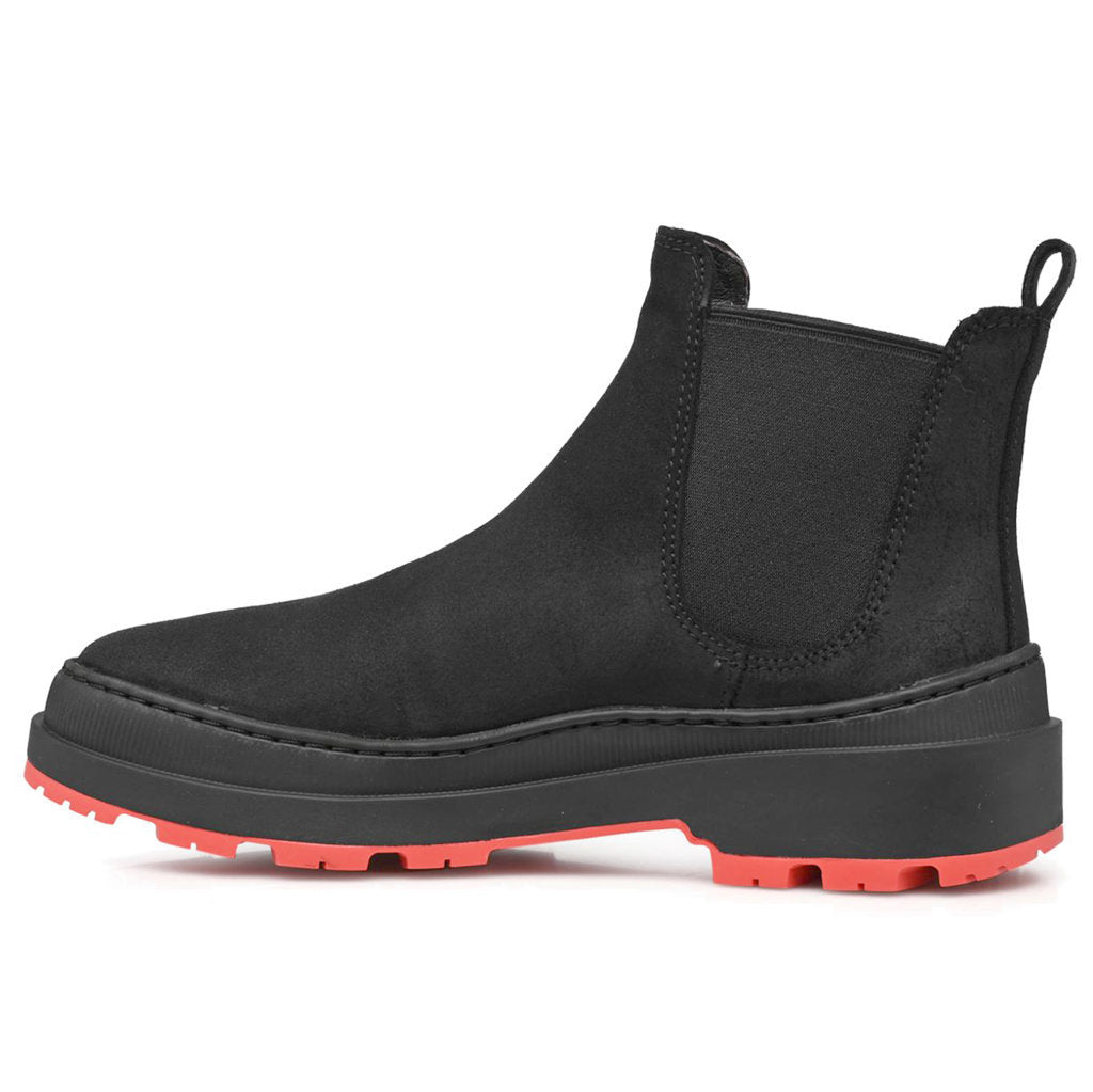 Camper Brutus Trek Nubuck Leather Women's Chelsea Boots#color_black