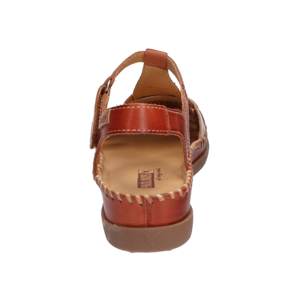 Pikolinos Cadaques W8K-0965C1 Leather Womens Sandals#color_brick