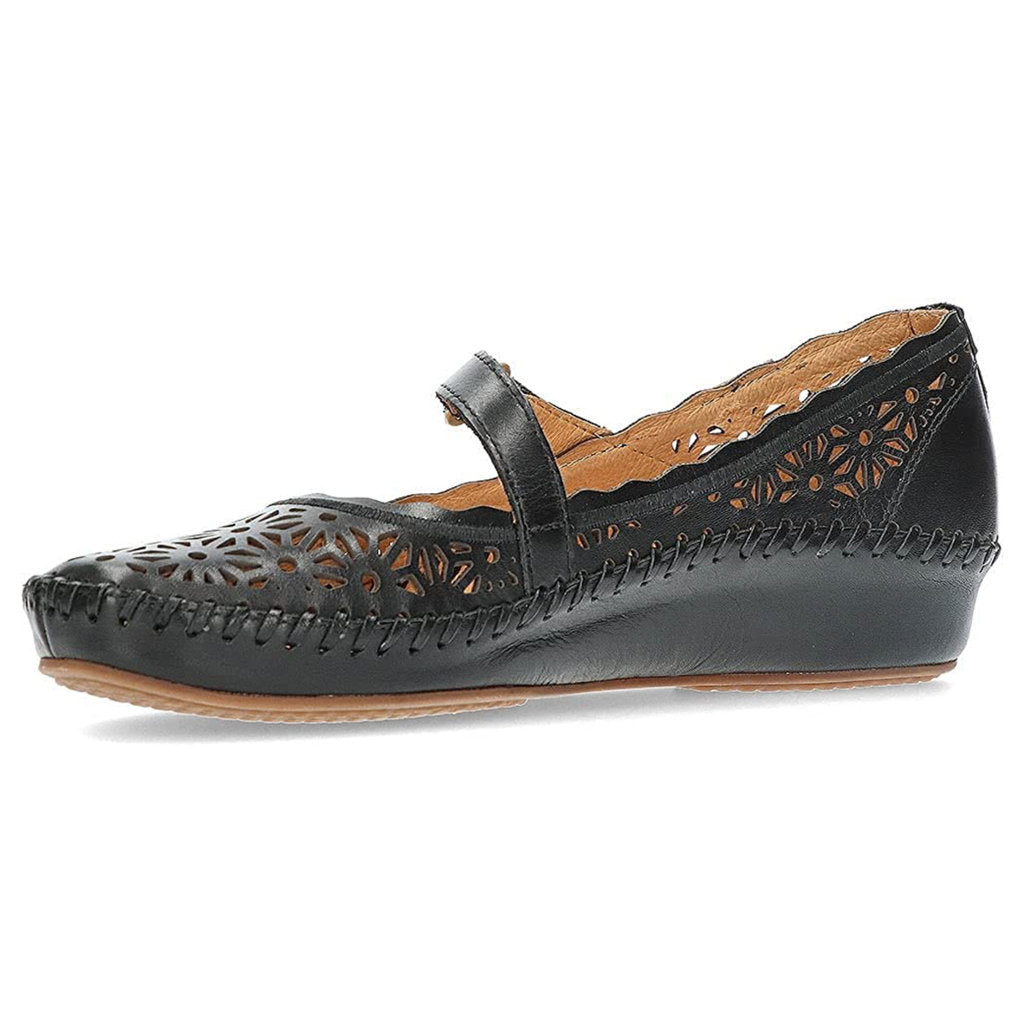 Pikolinos P. Vallarta 655-0599 Leather Womens Shoes#color_black