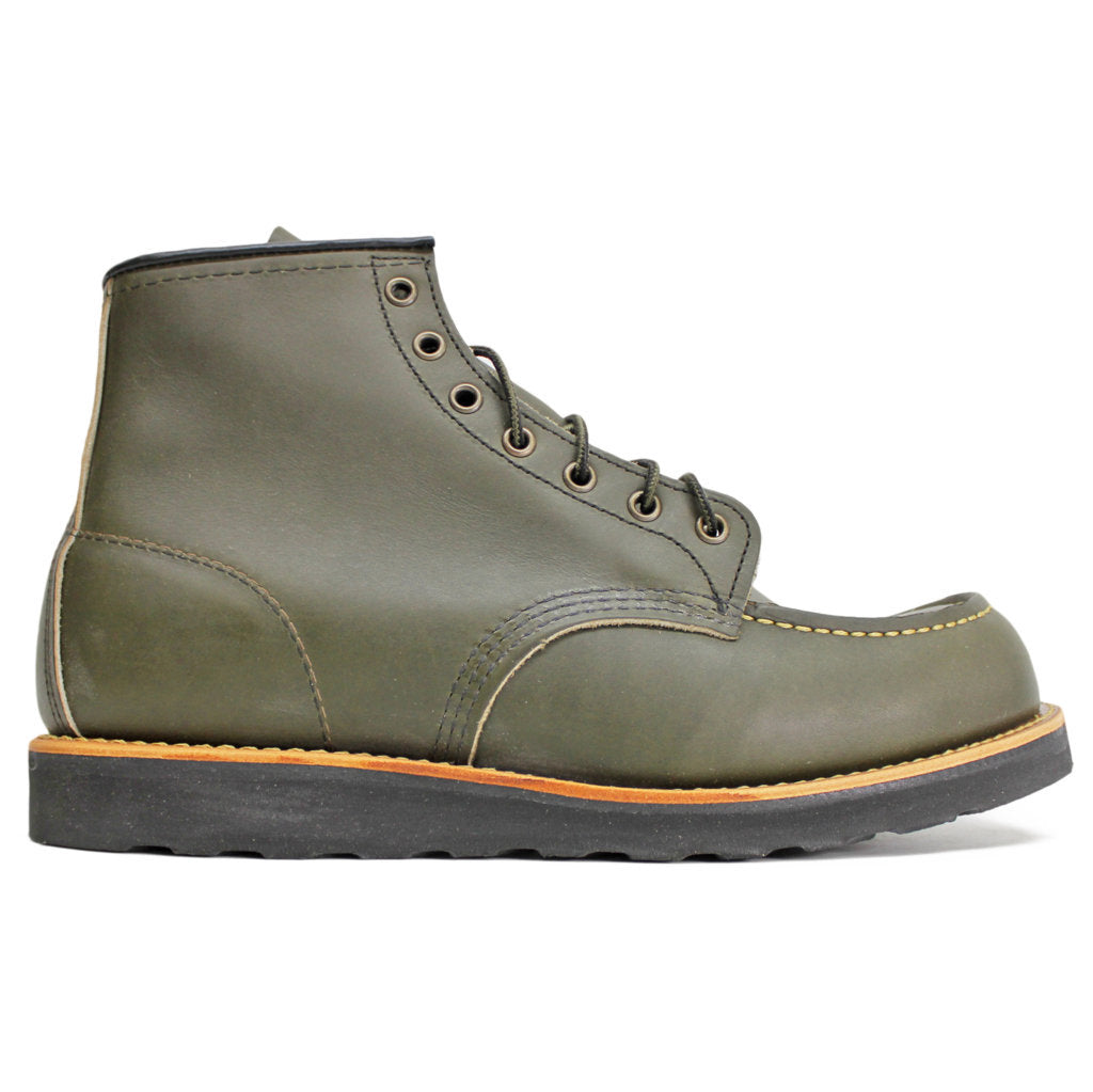 Red Wing 6 Inch Classic Moc Toe Leather Mens Boots#color_alpine