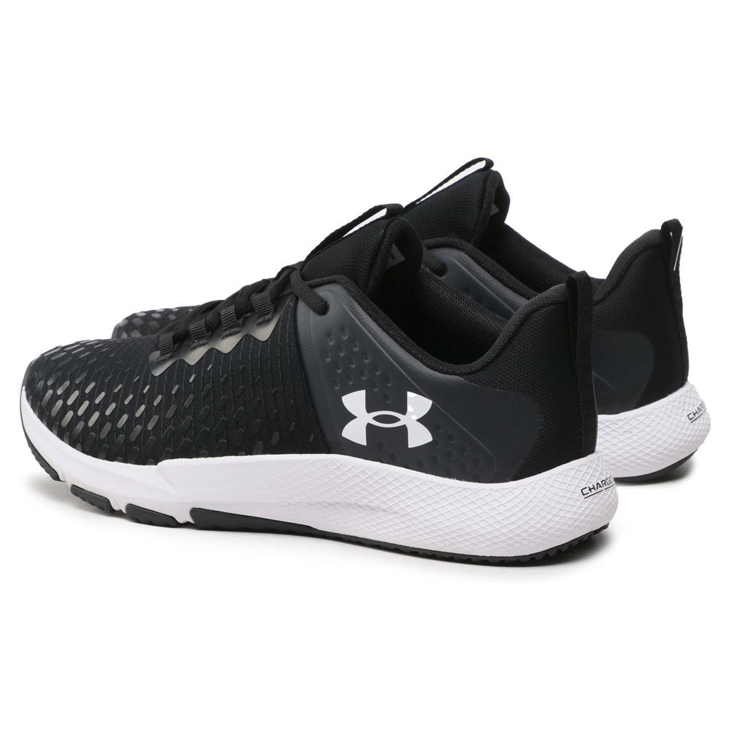 Under Armour Charged Engage 2 Synthetic Textile Men's Low-Top Trainers#color_black white