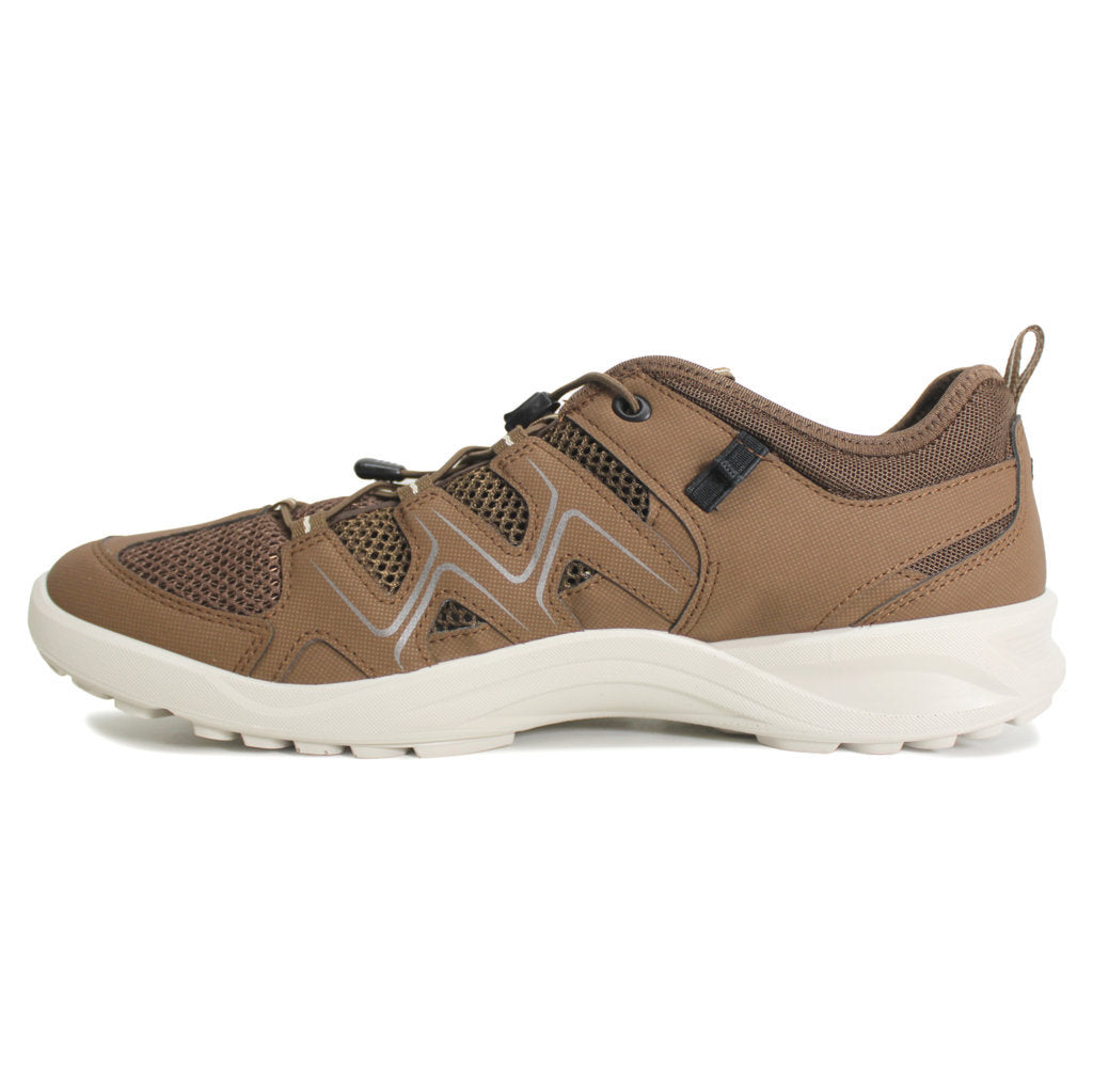 Ecco Terracruise LT 825774 Textile Synthetic Mens Trainers#color_cocoa brown