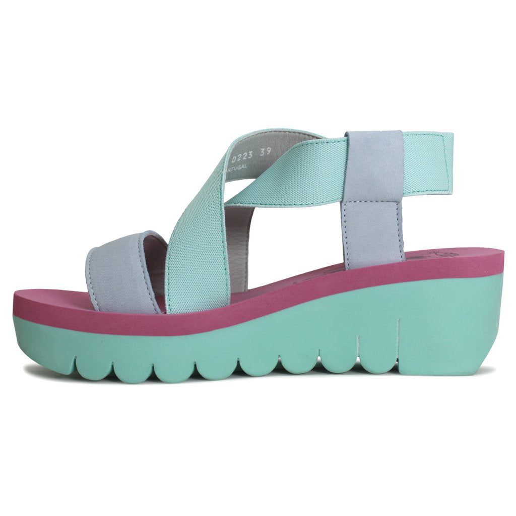 Fly London YABI922FLY Leather Womens Sandals#color_sky blue spearmint lilac