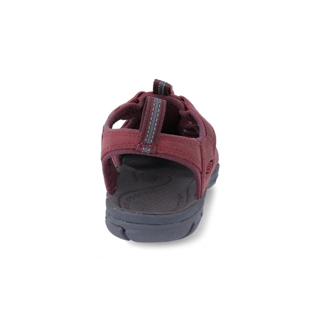 Keen Clearwater CNX Women's Waterproof Sandals#color_wine red dahlia