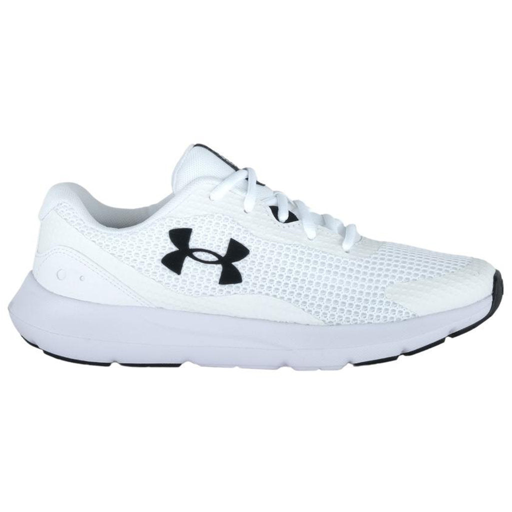 Under Armour Surge 3 Synthetic Textile Men's Low-Top Trainers#color_White White