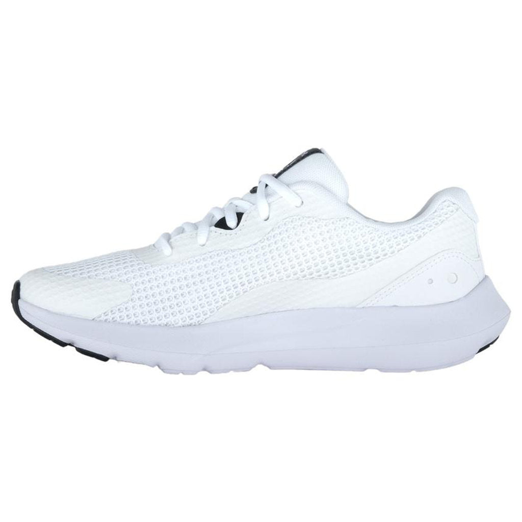 Under Armour Surge 3 Synthetic Textile Men's Low-Top Trainers#color_White White