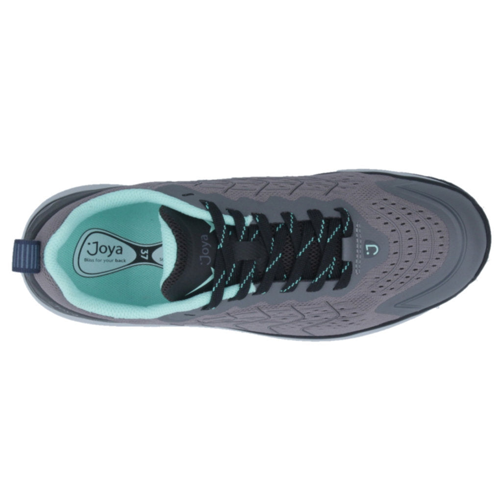 Joya ID Zoom III PU Leather & Textile Women's Trainers#color_dark grey