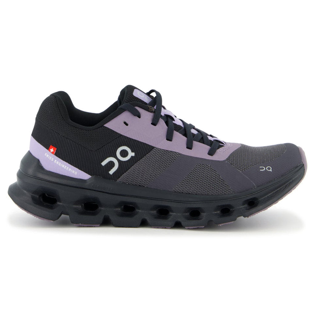 On Cloudrunner Textile Women's Running Shoes#color_iron black