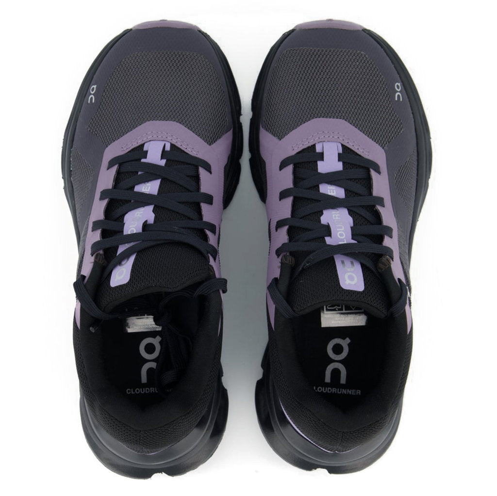 On Cloudrunner Textile Women's Running Shoes#color_iron black