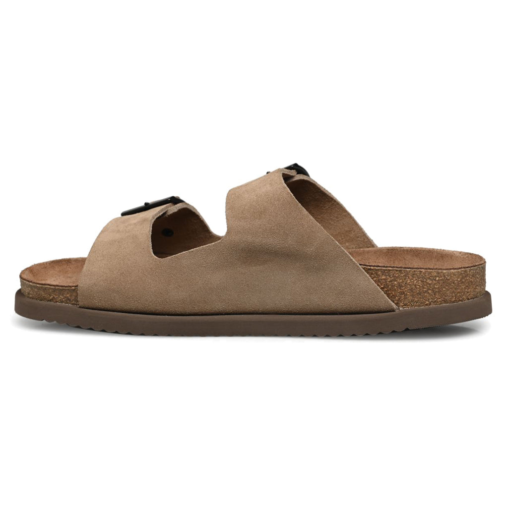 Mephisto Nerio Suede Mens Sandals#color_warm grey