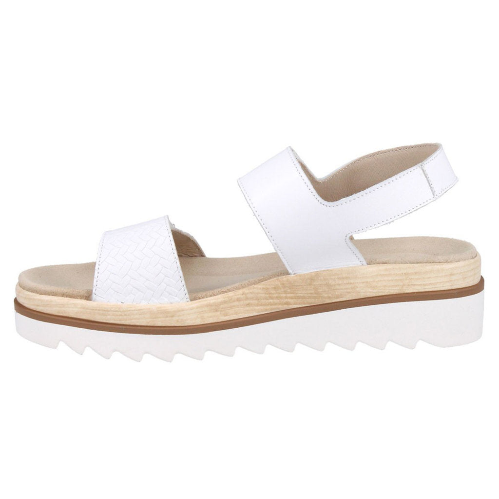 Mephisto Dominica Leather Womens Sandals#color_white