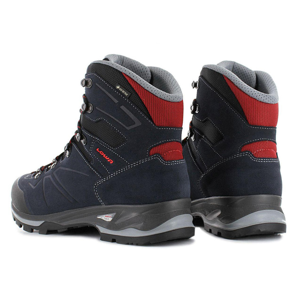 Lowa Baldo GTX Suede Textile Men's Boots#color_navy red