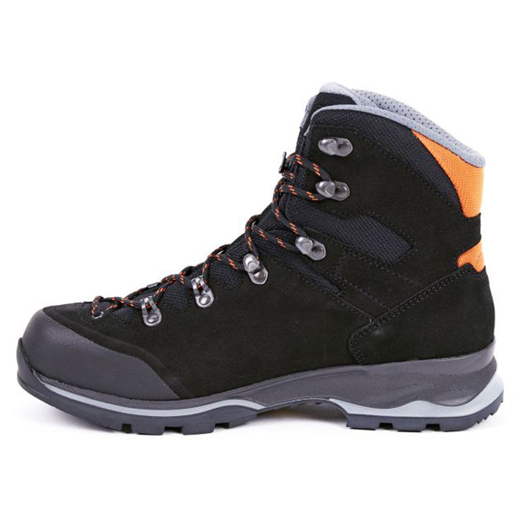 Lowa Baldo GTX Suede Textile Men's Boots#color_black orange