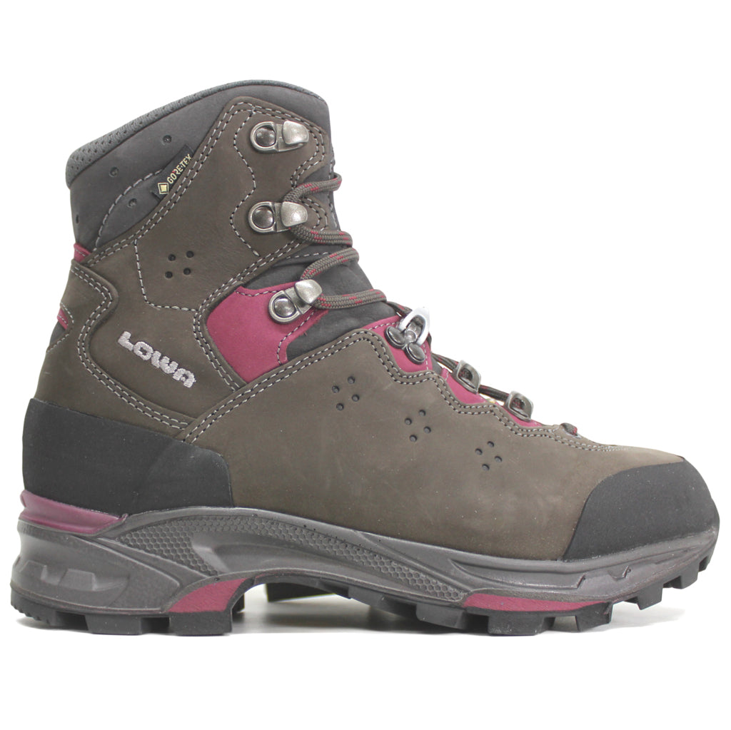 Lowa Lavena II GTX Nubuck Womens Boots#color_slate berry