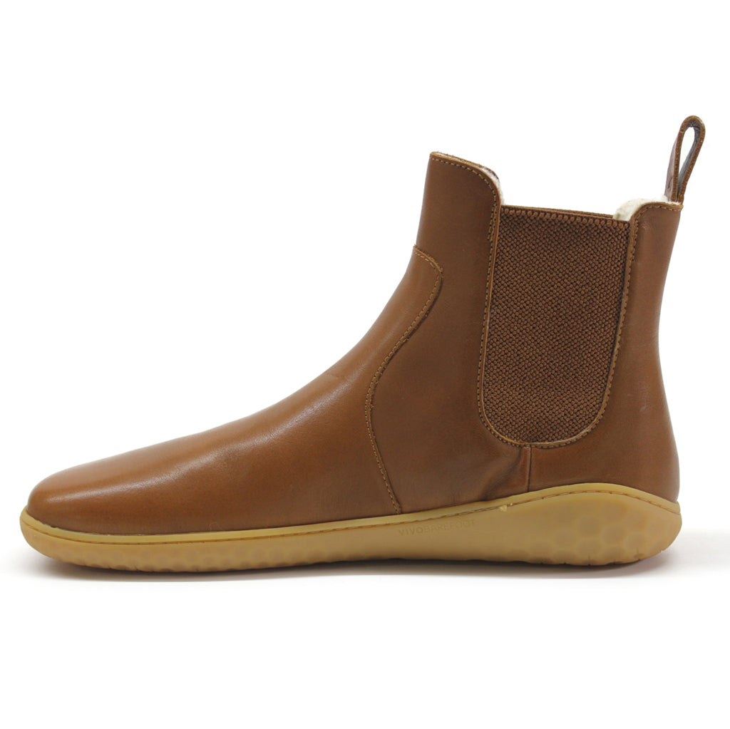 Vivobarefoot Geo Win Leather Women's Chelsea Boots#color_tan