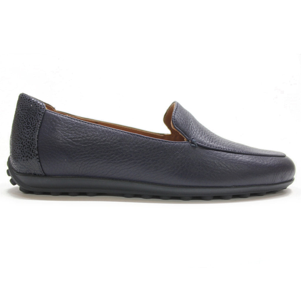Vionic Elora Leather Women's Slip-on Shoes#color_navy