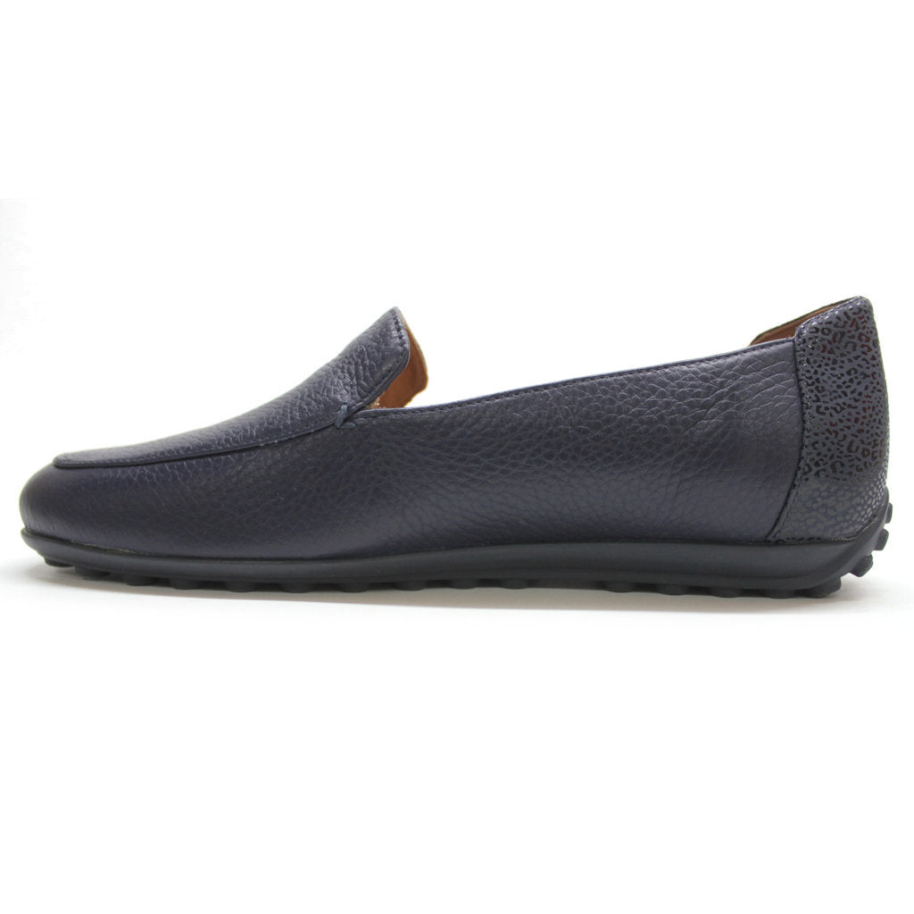 Vionic Elora Leather Women's Slip-on Shoes#color_navy