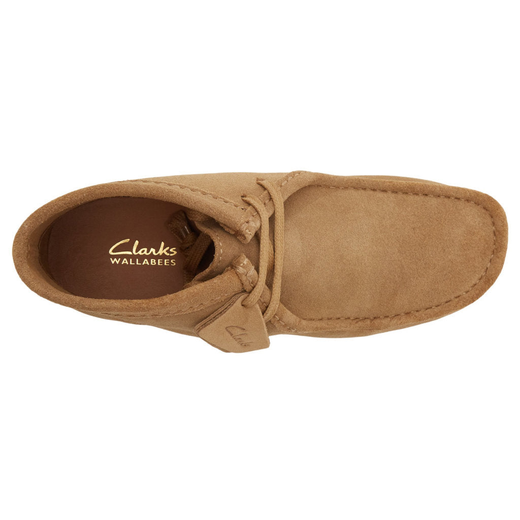 Clarks Wallabee Evo Suede Men's Boots#color_dark sand