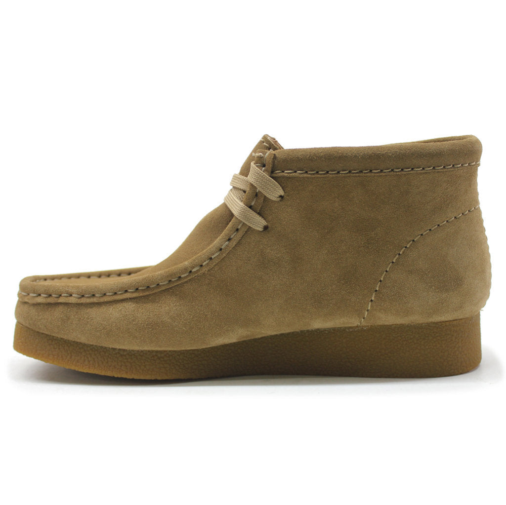 Clarks Wallabee Evo Suede Women's Boots#color_dark sand