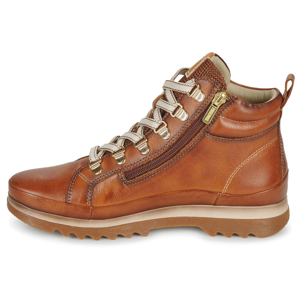 Pikolinos Vigo W3W Leather Womens Boots#color_brandy