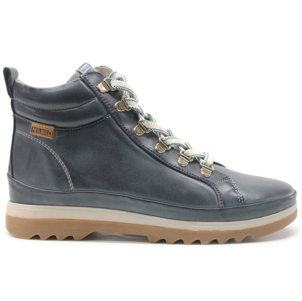 Pikolinos Vigo W3W Leather Womens Boots#color_ocean