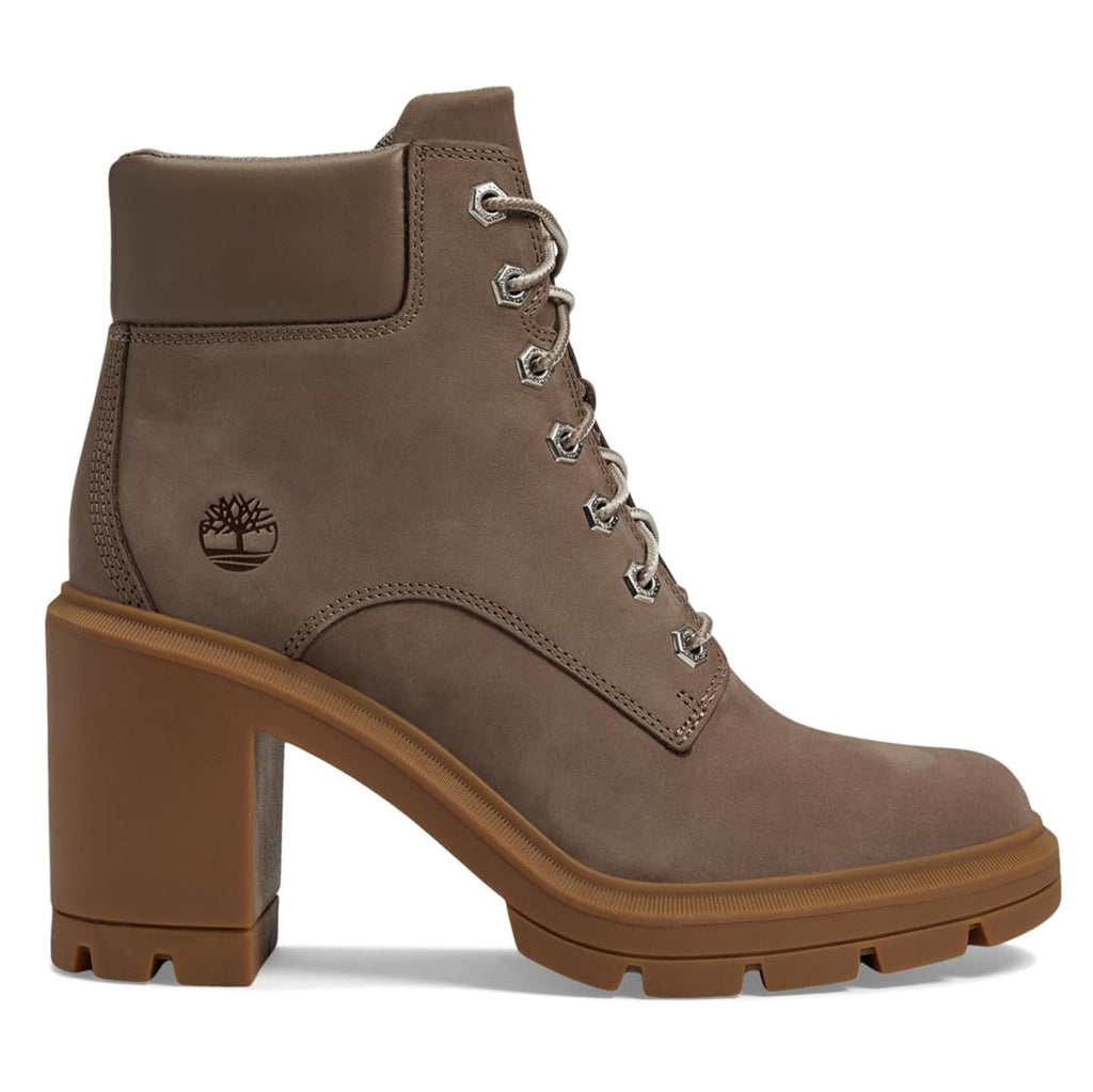 Timberland Allington Heights 6 Inch Nubuck Women's Heeled Boots#color_taupe