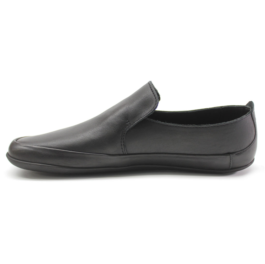 Vivobarefoot Opanka ii Leather Women's Slip-on Shoes#color_obsidian