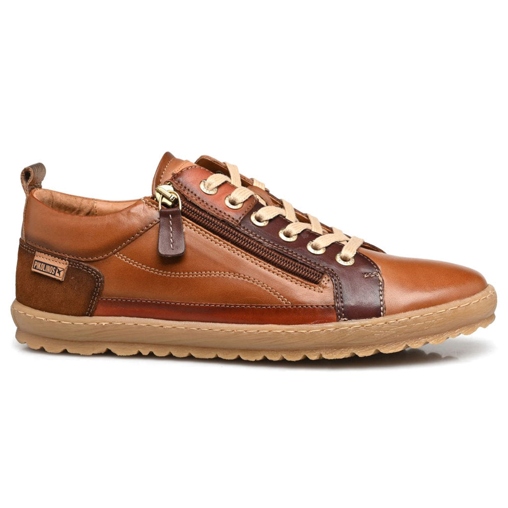 Pikolinos Lagos 901-4764 Leather Womens Shoes#color_brandy