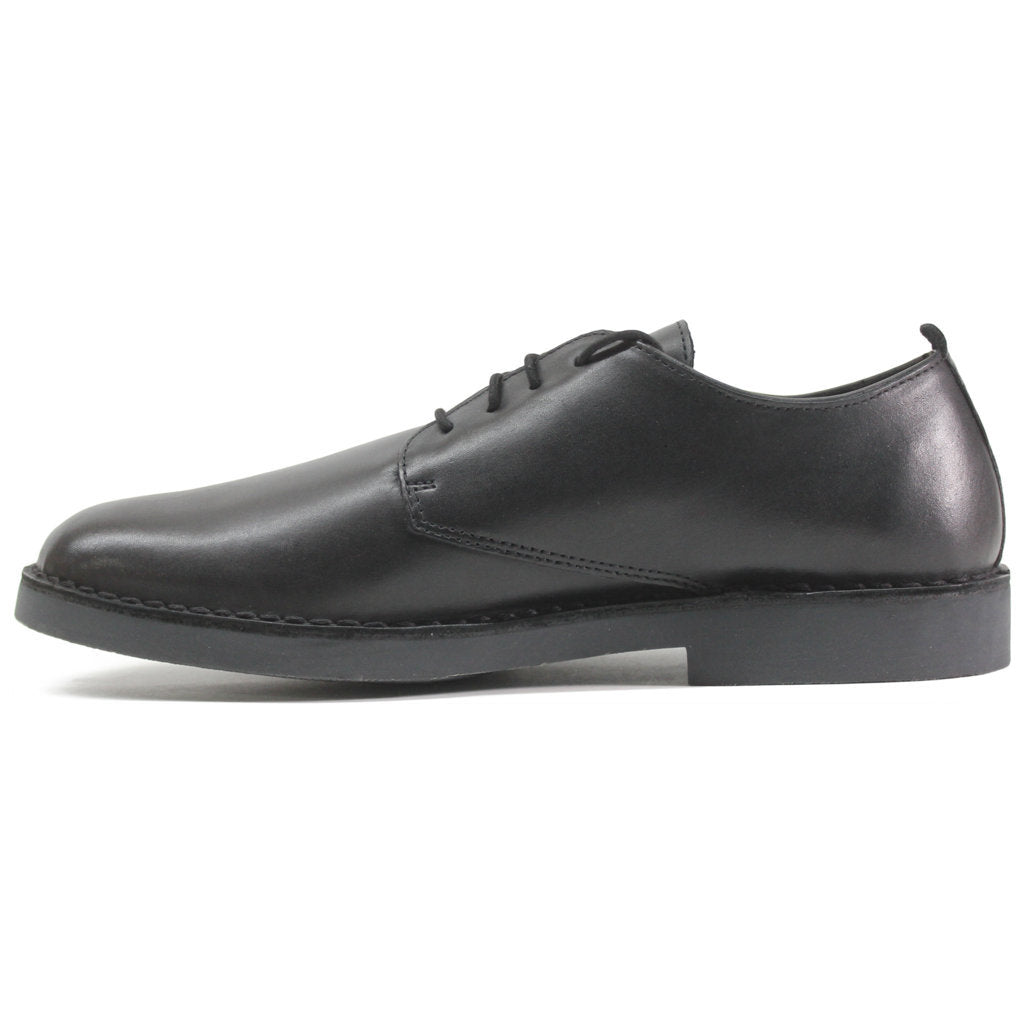 Clarks Desert London Evo Leather Mens Shoes#color_black