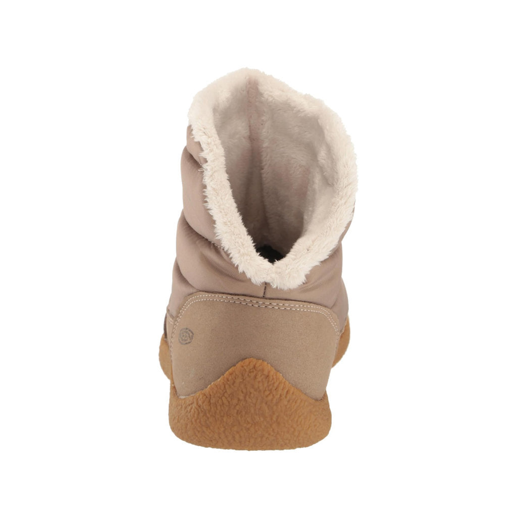 Keen Howser Fold Down Nylon Womens Boots#color_timberwolf plaza taupe