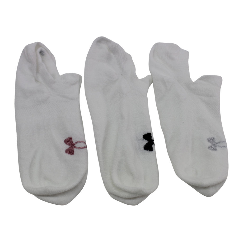 Ultra Lo 3 Pack Socks Unisex#color_White Retro Pink