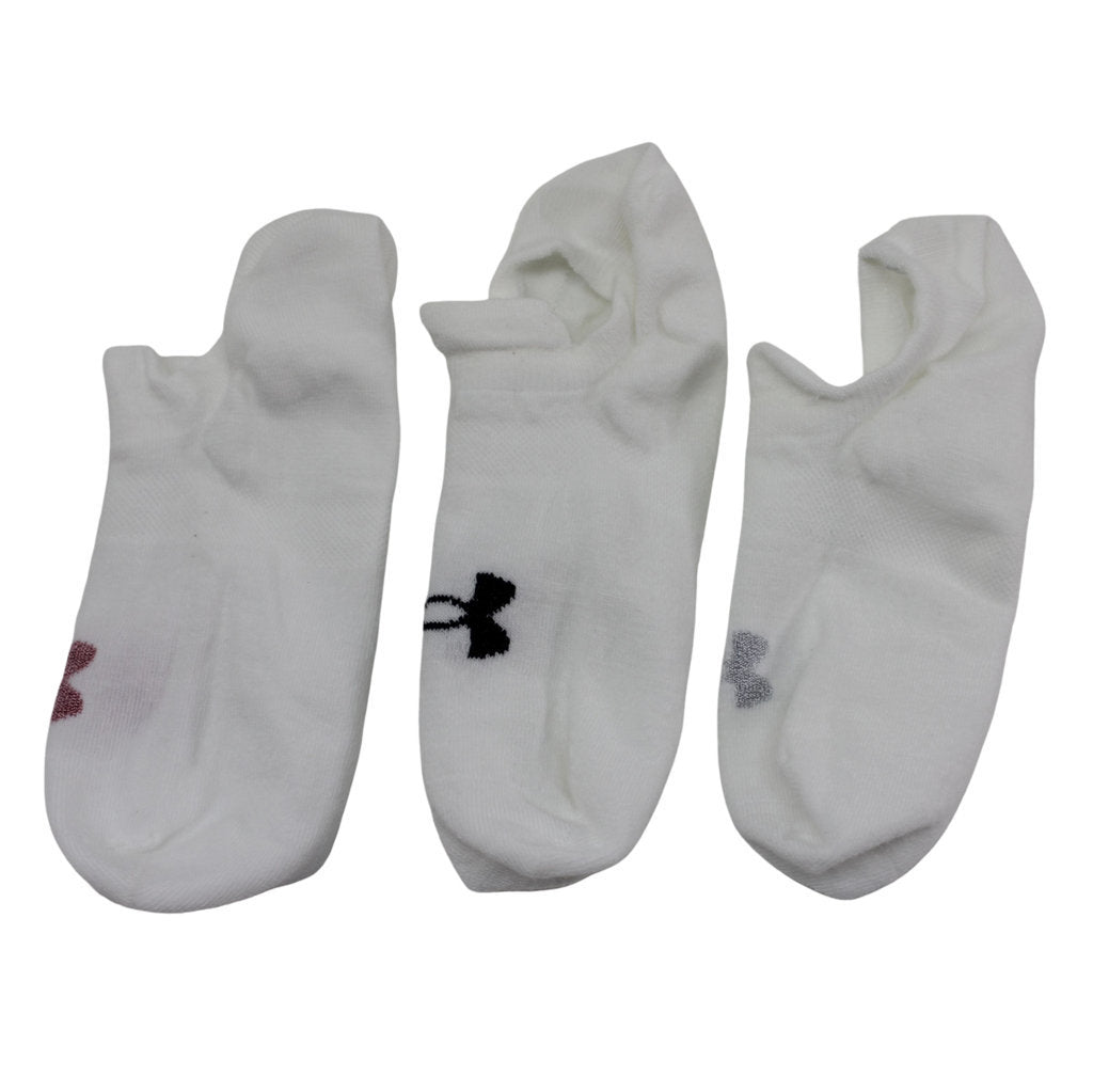 Ultra Lo 3 Pack Socks Unisex#color_White Retro Pink