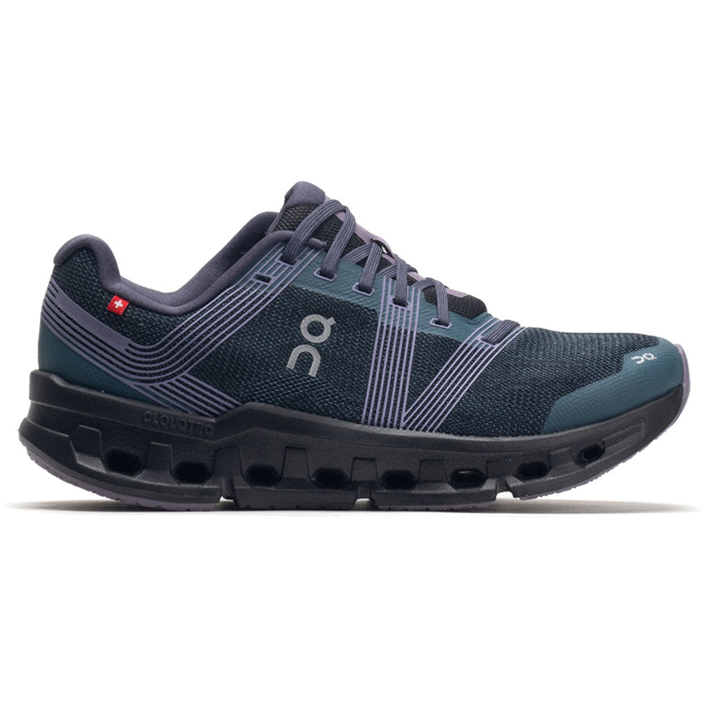 On Cloudgo Textile Synthetic Men's Running Shoes#color_storm magnet