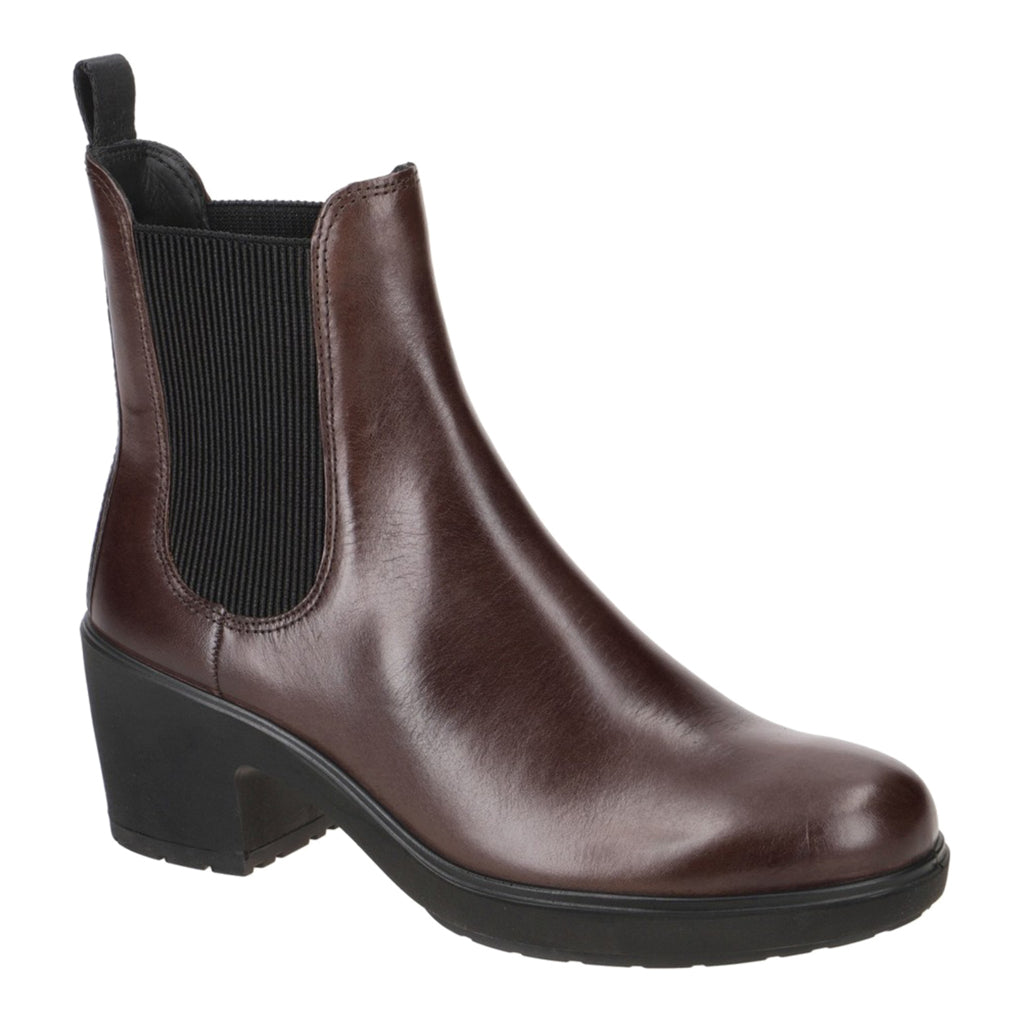 Ecco Metropole Zurich 222213 Full Grain Leather Womens Boots#color_potting soil