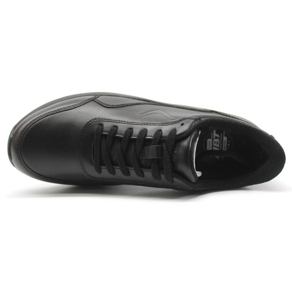 MBT Kupiga Leather Womens Trainers#color_black black